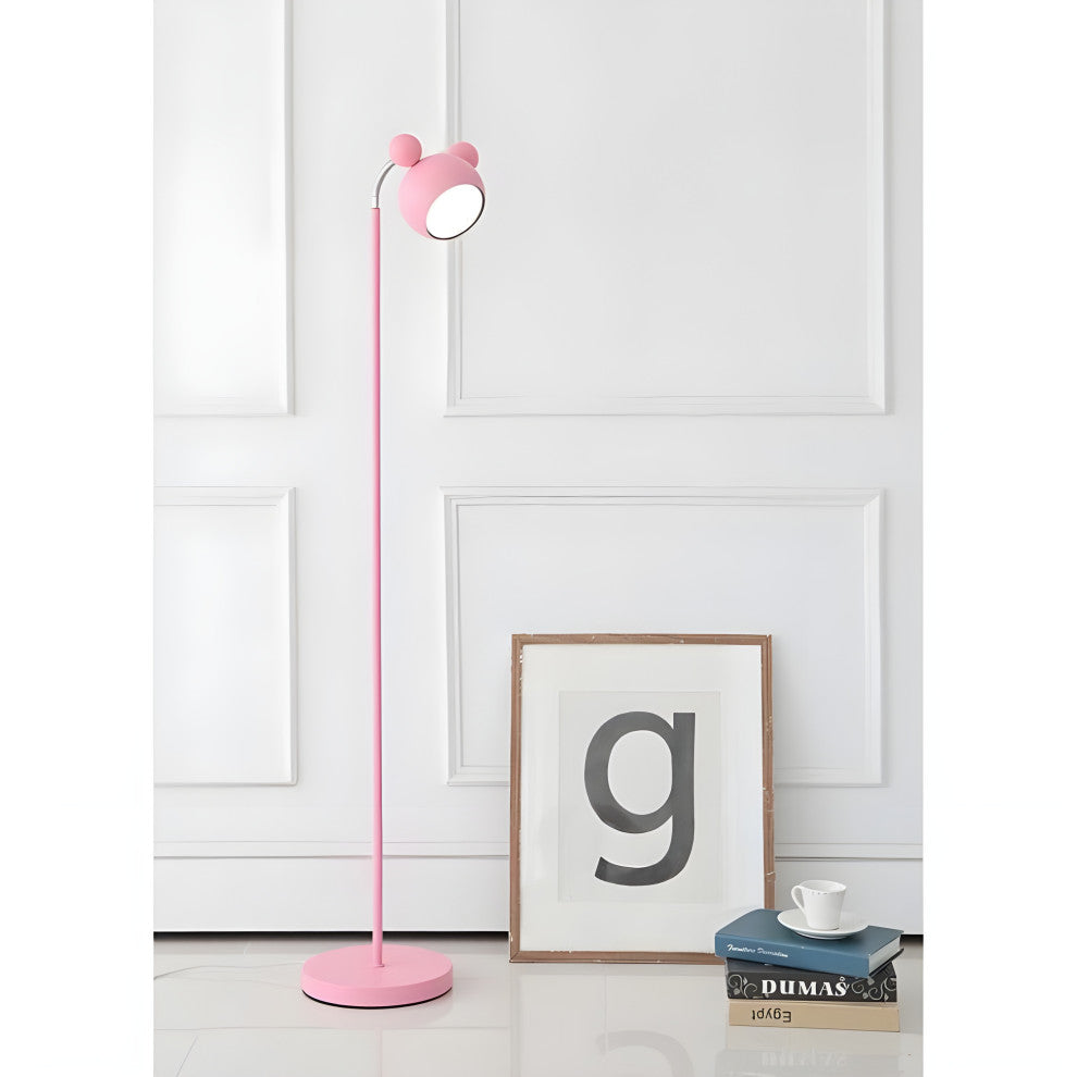 Bourg-Saint-Pierre | Korean Design Bright LED Floor Lamp, Pink