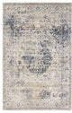 Unique Loom Dark Blue Chateau Hoover 4' 0 x 6' 0 Area Rug