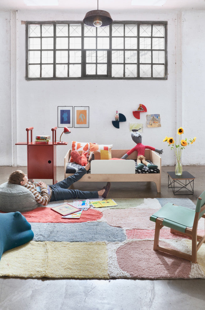 Abstract Woolable Rug