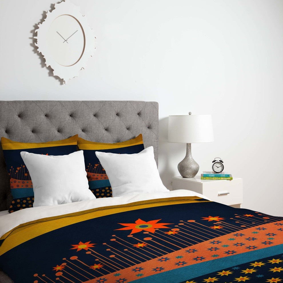 Deny Designs Viviana Gonzalez Spring Energy Duvet Cover - Lightweight