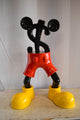 Distinctive and Playful Mickey Themed Dollar Sign Resin Statue 22" x 15" x 29"