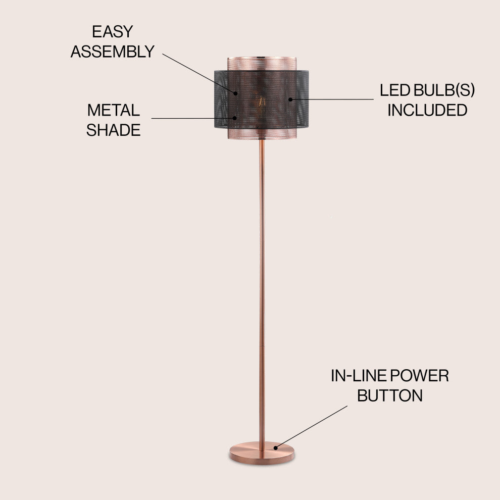 Tribeca Metal LED Floor Lamp
