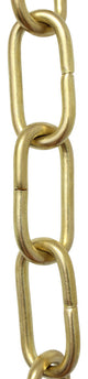 RCH Hardware Brass Standard Link Chandelier Chain, 3', Acid Dipped, U80