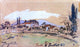 Johan Barthold Jongkind The Village, 18"x27" Wall Decal Print