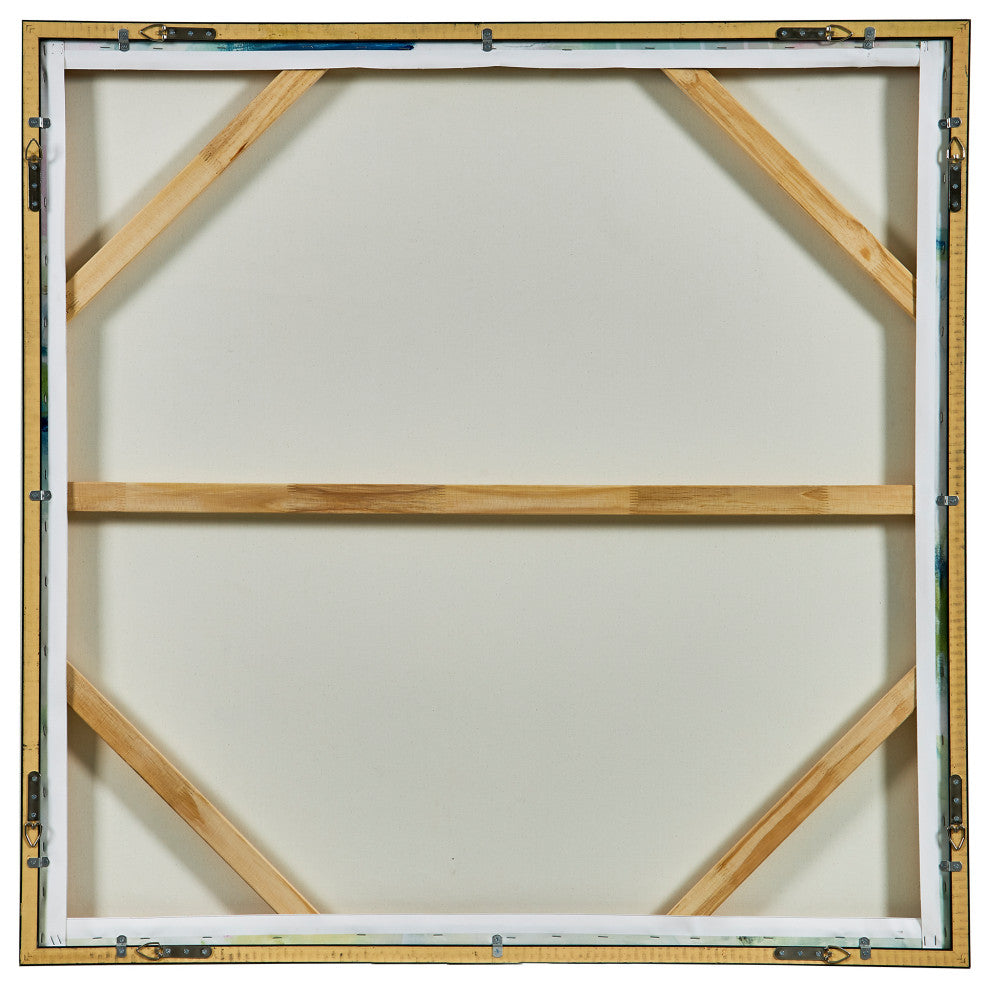 Abstract Reflections Framed Canvas