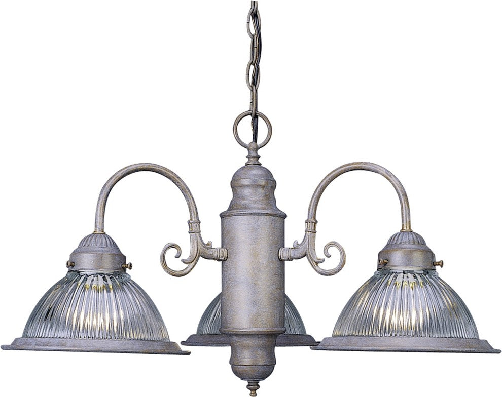 Roth 3-Light Prairie Rock Interior Chandelier