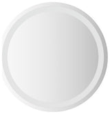 vidaXL LED Bathroom Mirror Wall Mounted Bathroom Vanity Mirror with Lights Round