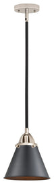 Appalachian Mini Pendant, Black Polished Nickel, Matte Black, Matte Black