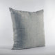 Plutus Blue Punctuation Dot Luxury Throw Pillow, 24"x24"