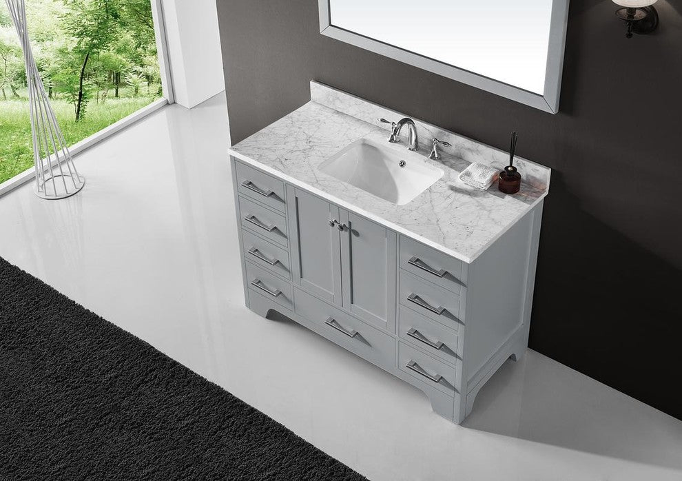 48" Single Sink Bathroom Vanity Base