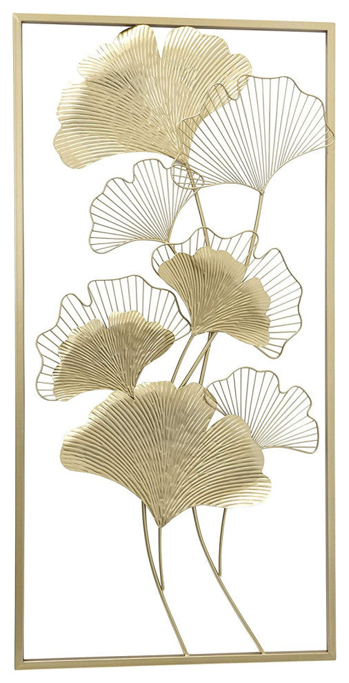 Gingko Leaves Wall Decor, 39.25 Inches