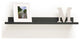 InPlace Deep Ledge Shelf, Black, 36"
