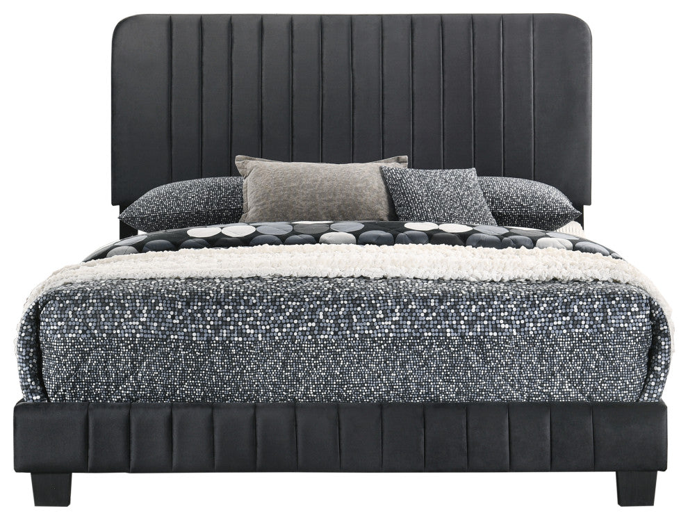 Lodi Bed, Black, King