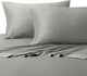 300 TC Silky 100% Bamboo Viscose Sheet Set, Gray, California King