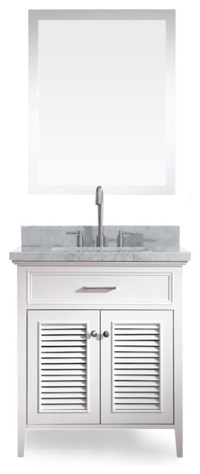 Kensington 31" Single Sink Vanity Set, White