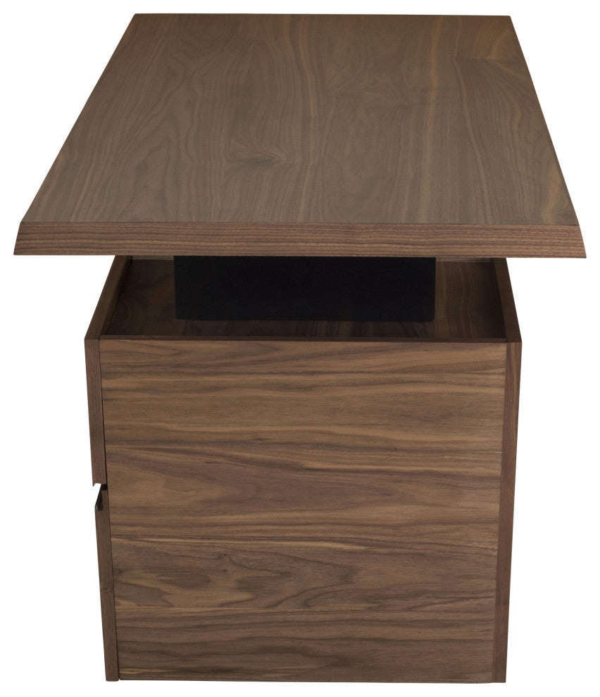 Styx Walnut Wood Desk