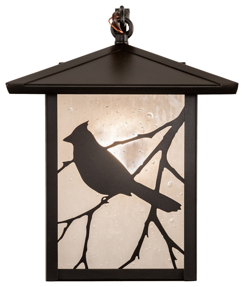 9 Wide Seneca Song Bird Curved Arm Wall Sconce