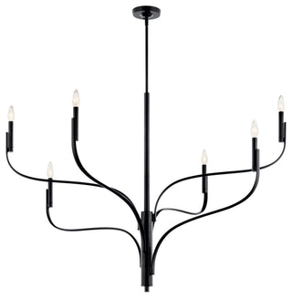 Livadia Chandelier, 47" 6 Light