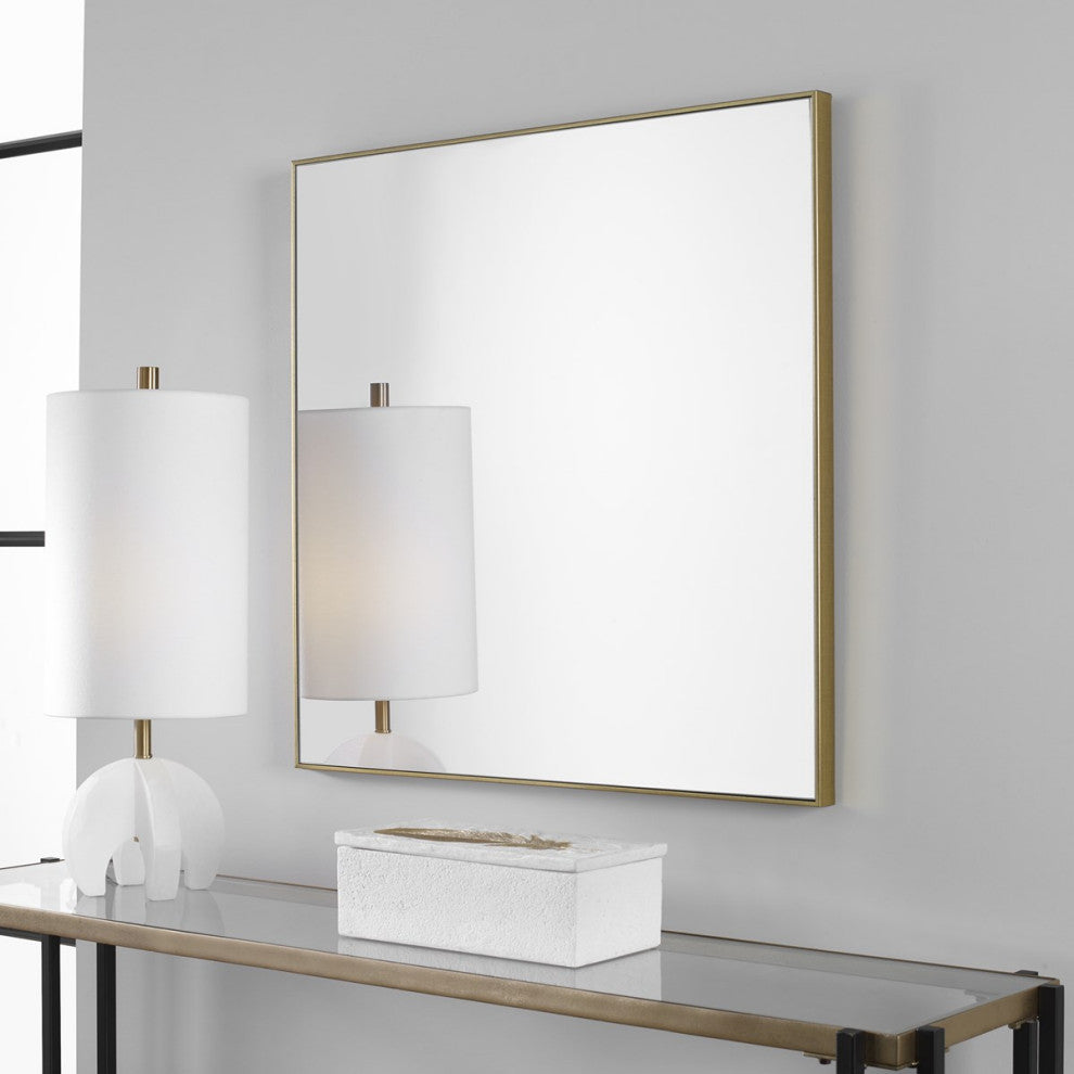 Uttermost Alexo Gold Square Mirror 09715