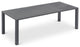 Maldives Outdoor Patio Coffee Table, Grey