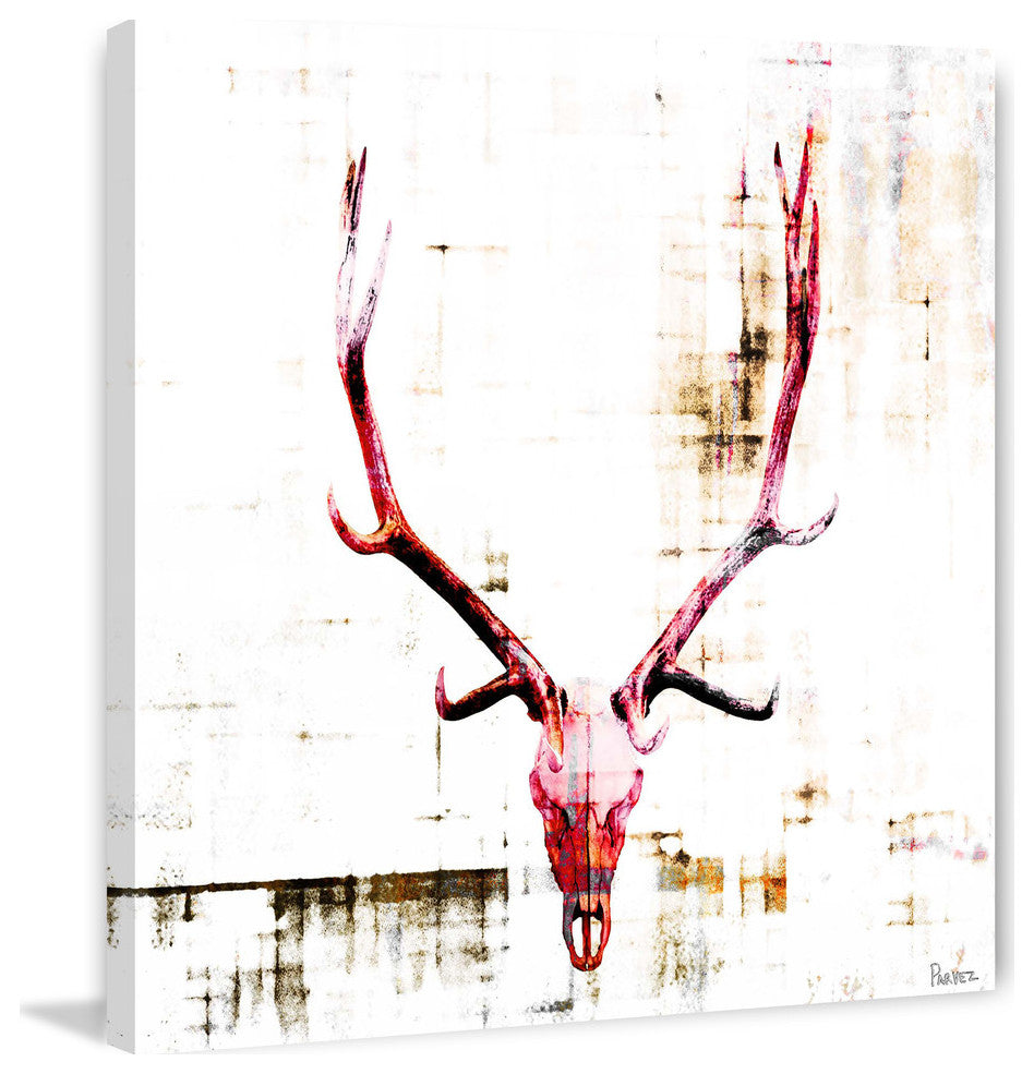 "Hot Temper" Fine Art Canvas Print, 18"x18"