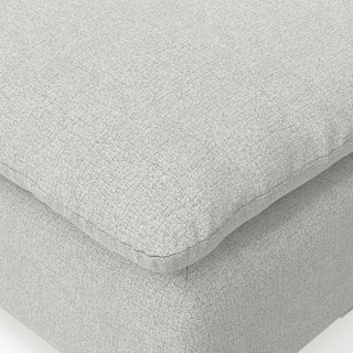 Jasmine Right-Arm Sofa Module in Performance Fabric, Cloud Gray