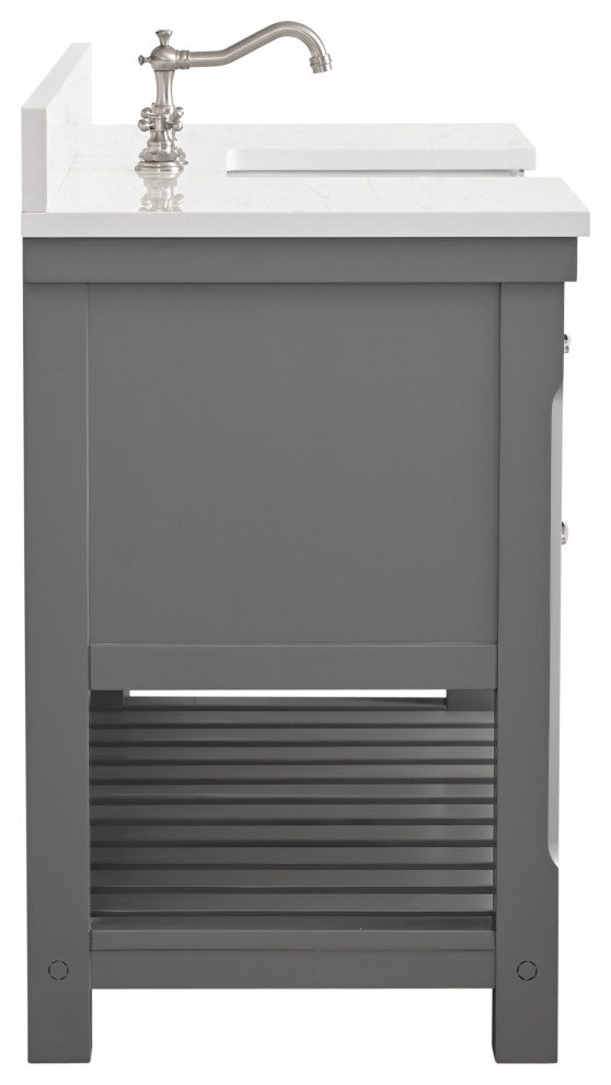 Wesley 54" Bathroom Vanity, Gray