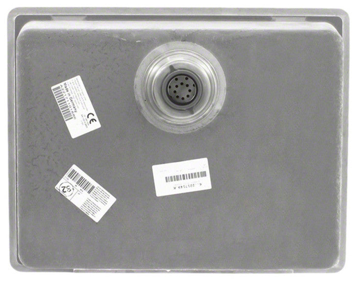 Single Bowl AstraGranite Sink, Silver