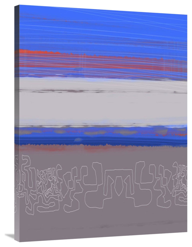 "Abstract  Blue View 1" Fine Art Print