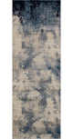 Noori Rug Lagoon Alice Gray/Blue Rug, 3'0"x11'10"
