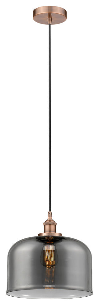 Innovations 616-1PH-AC-G73-L 1-Light Mini Pendant, Antique Copper