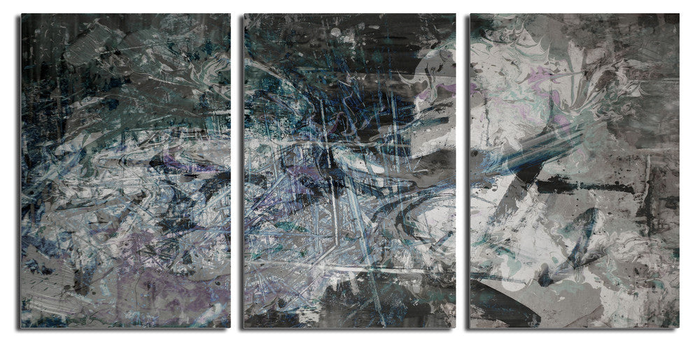 Abstract 3-Piece Canvas Wall Art