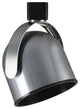 Line Voltage Short, Brushed Steel Finish