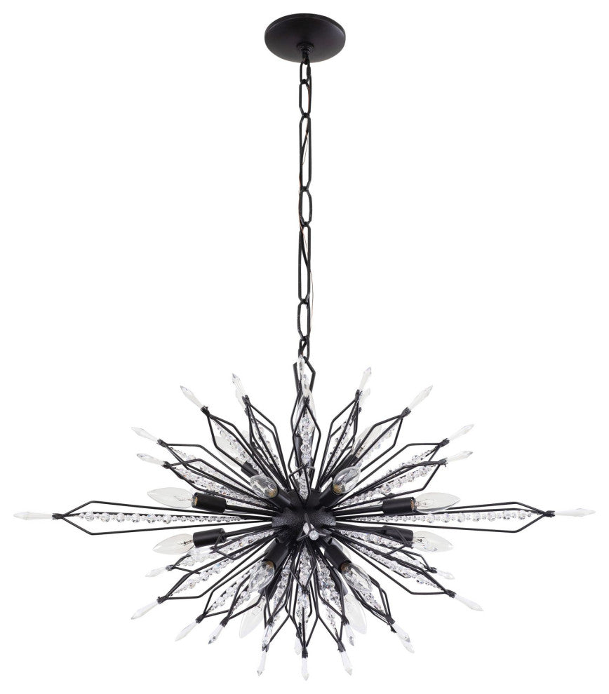 Varaluz-311N16CB-16 Light Linear Pendant Carbon