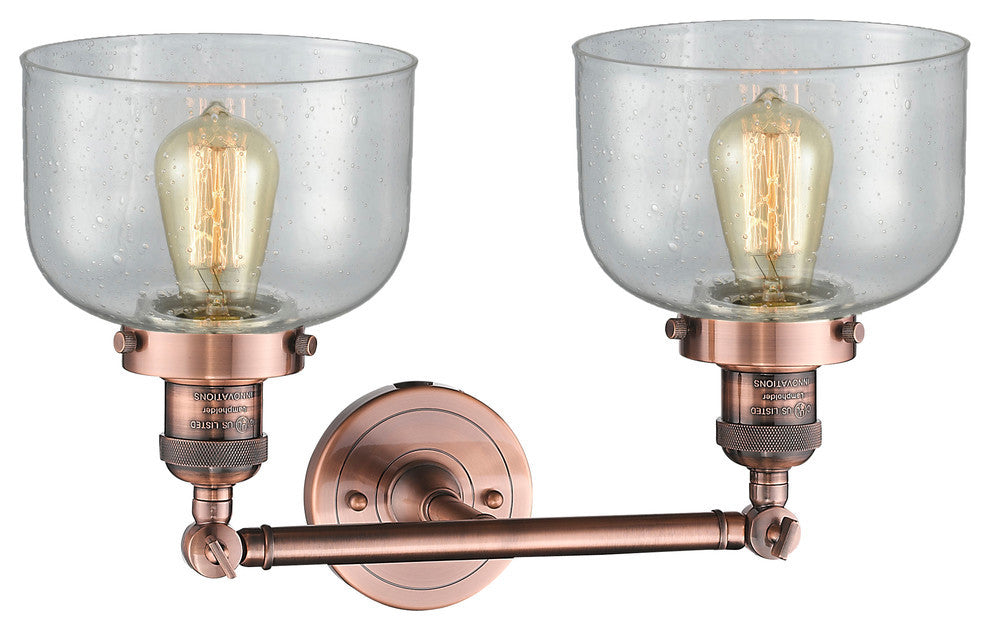 Innovations Lighting 208-Ac-G74-Led 2 Light Dimmable Led Bathroom Fixture