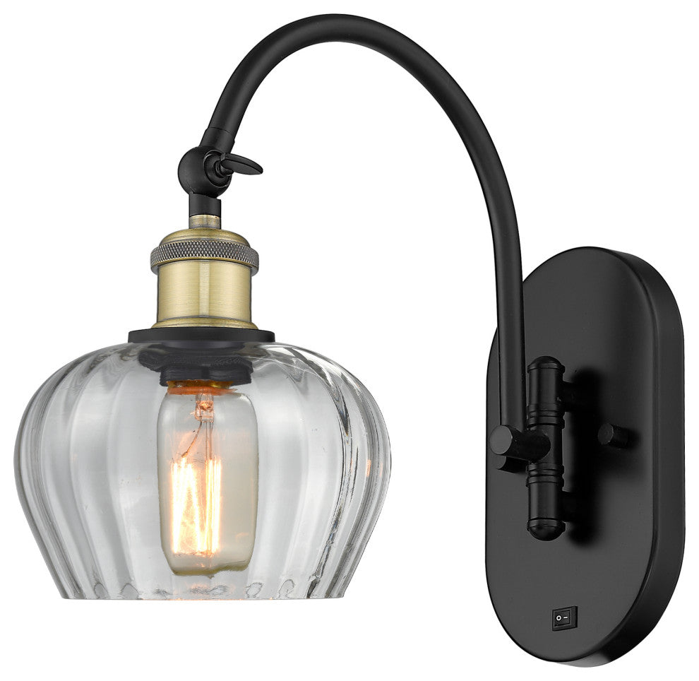 Innovations 518-1W-BAB-G92 1-Light Sconce, Black Antique Brass