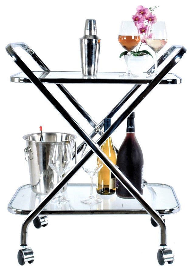 Anne Home, X-Shape Bar Cart
