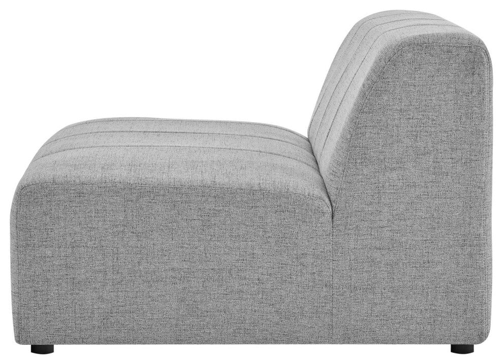 Sectional Sofa Set, Fabric, Gray, Modern, Living Lounge Hotel Hospitality
