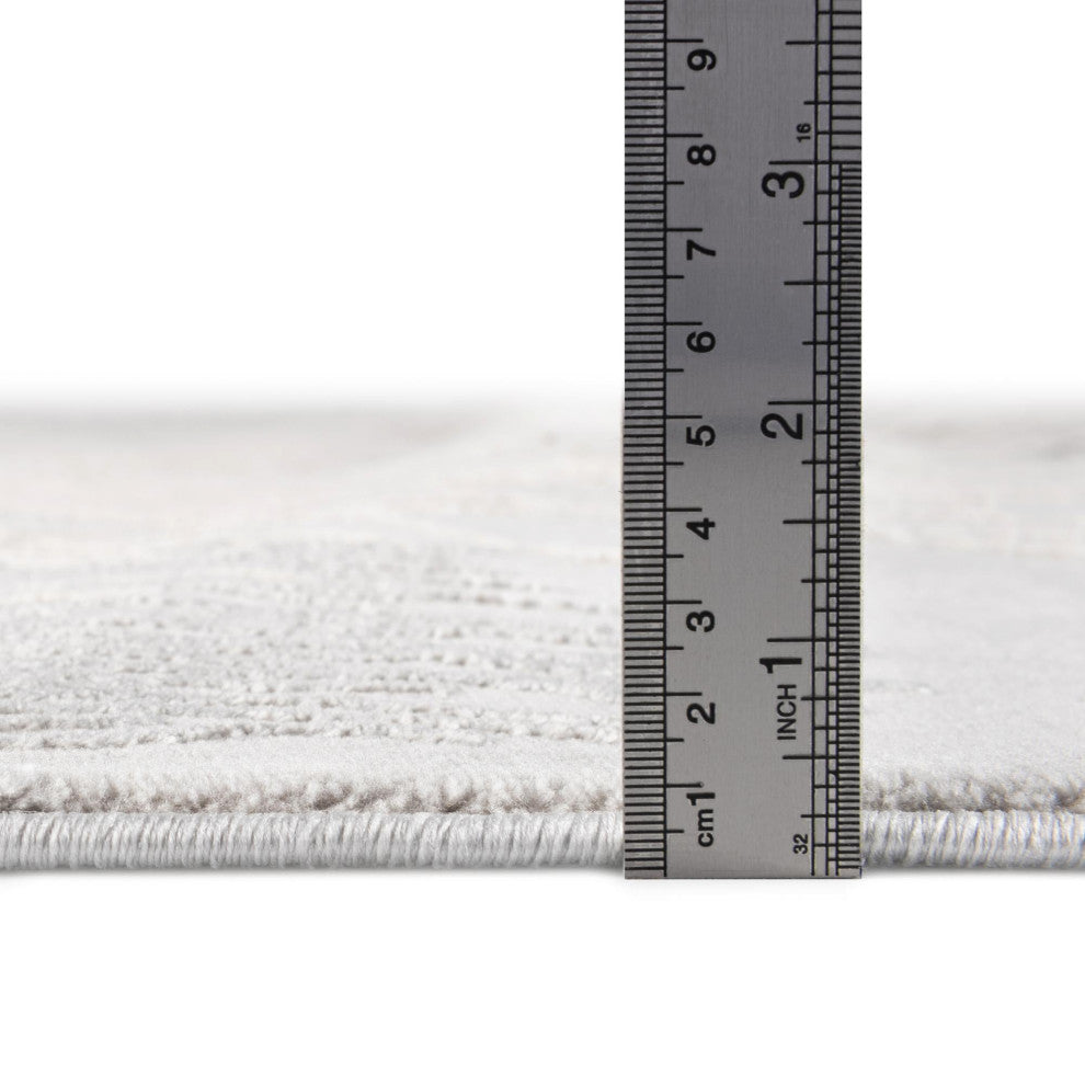 Unique Loom Camilla Finsbury Rug, Gray, 7'10"x10'