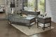 Sawyer Rustic Modern Parota Wood Console Table, Sofa Table
