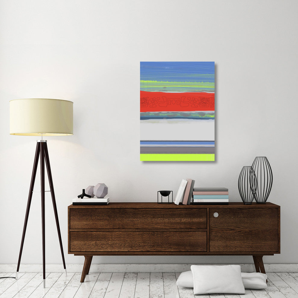 "Abstract  Blue View 4" Fine Art Print