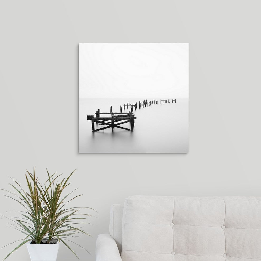 "Decrescendo" Wrapped Canvas Art Print, 20"x20"x1.5"