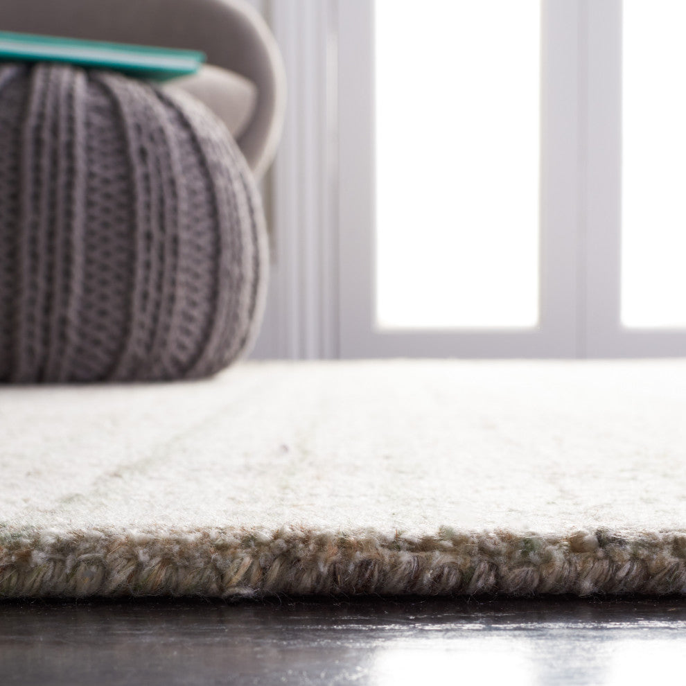 Safavieh Couture Abstract Collection, ABT143 Rug, Green/Sage, 6'x9'