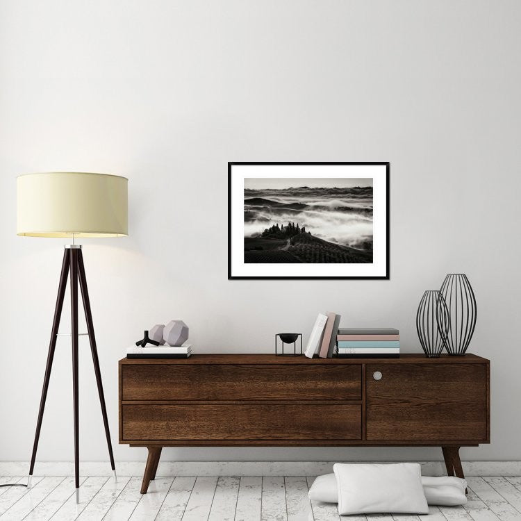 "Tuscany" Framed Digital Print by Nina Pauli, 38"x28"