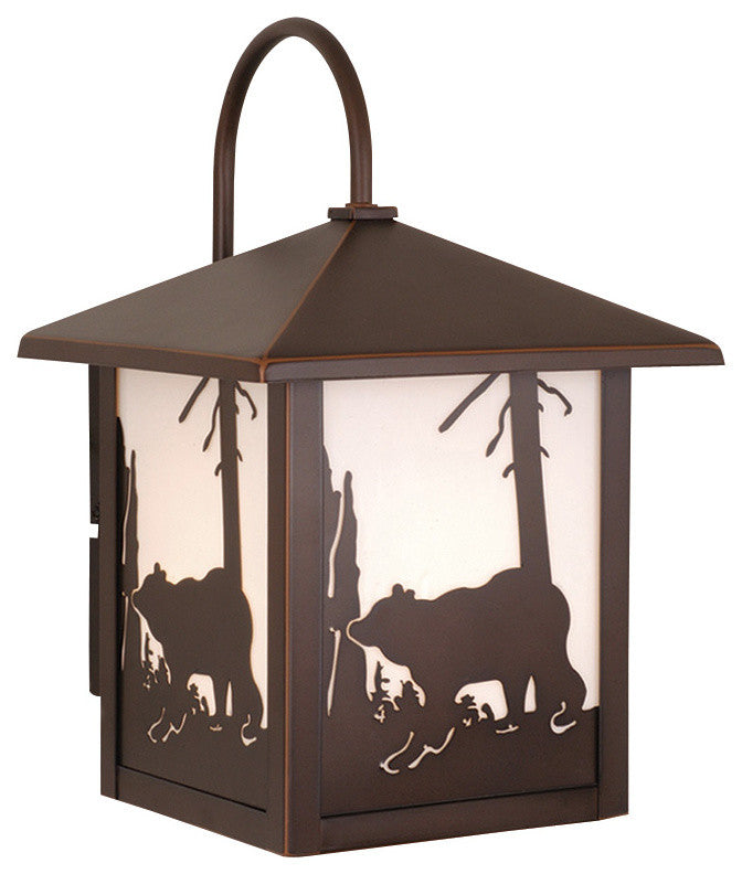 Bozeman 8" Outdoor Wall Light Burnished Bronze