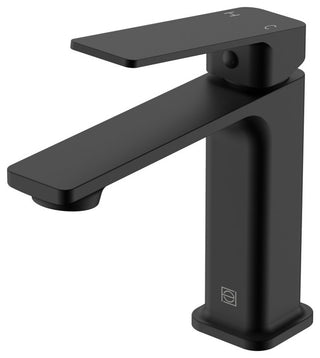 Elegant Lighting FAV-1004 Lena 1.5 GPM 1 Hole Bathroom Faucet - Matte Black
