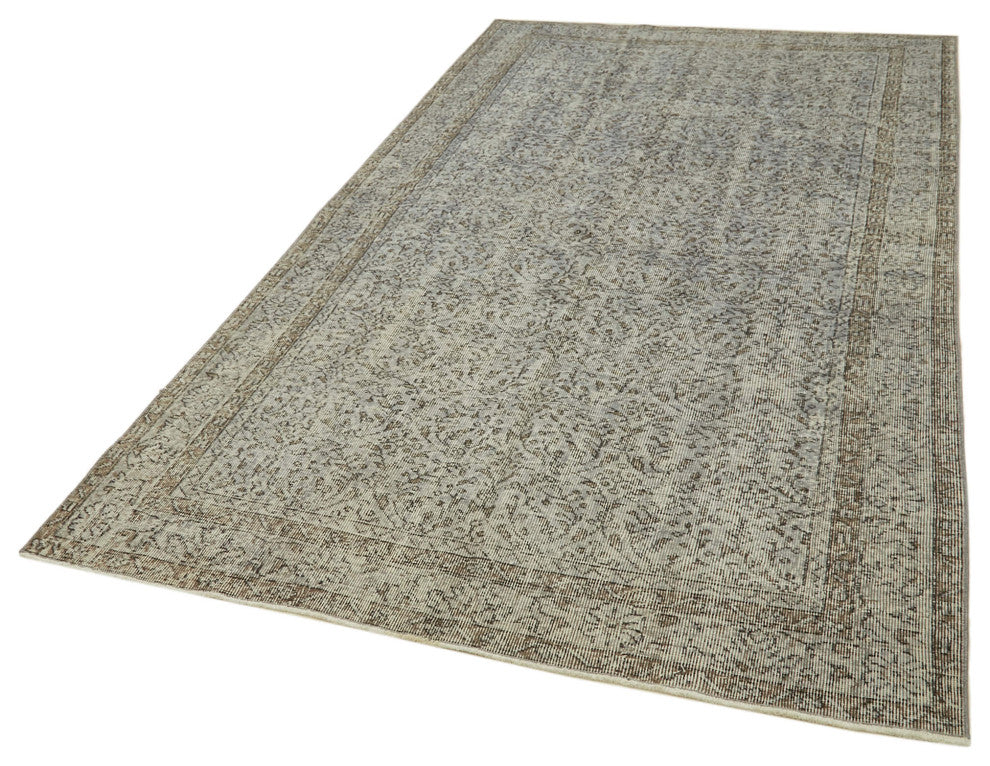 Rug N Carpet - Hand-knotted Oriental 4' 11'' x 8' 11'' Vintage Overdyed Rug