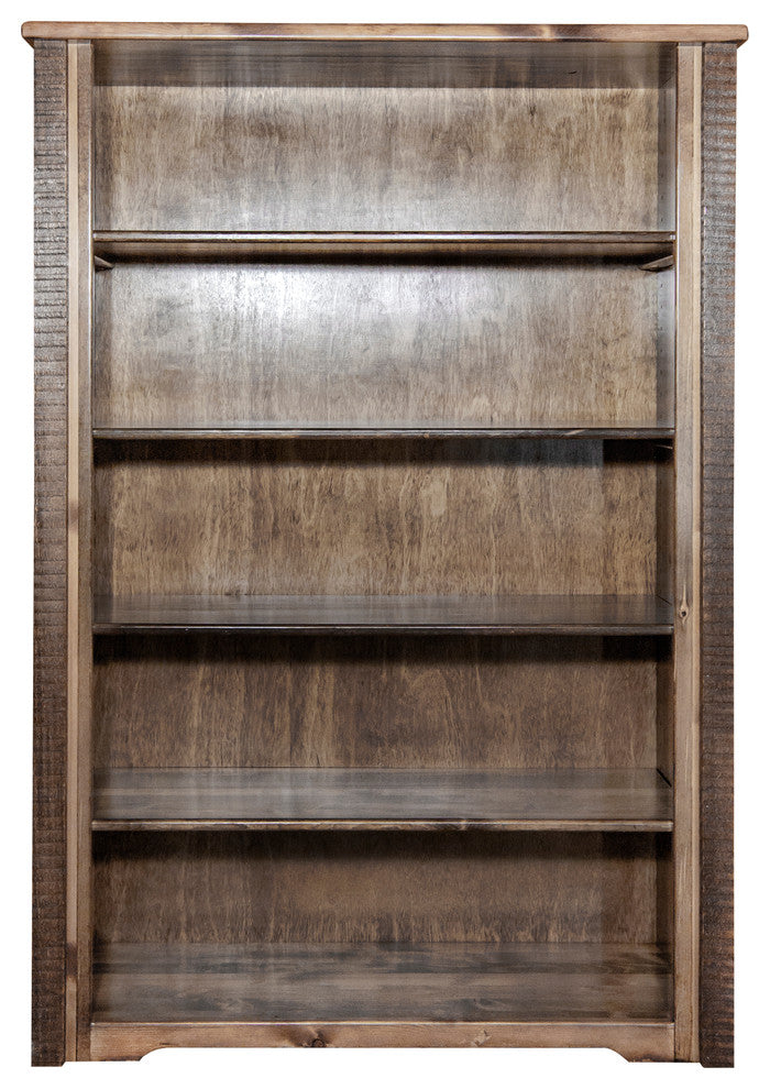 Homestead Collection Bookcase, Stain and Clear Lacquer Finish