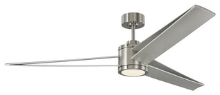 Armstrong 60" LED Ceiling Fan Brushed Steel
