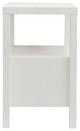 East at Main Windwood 22" Wood Nightstand, White